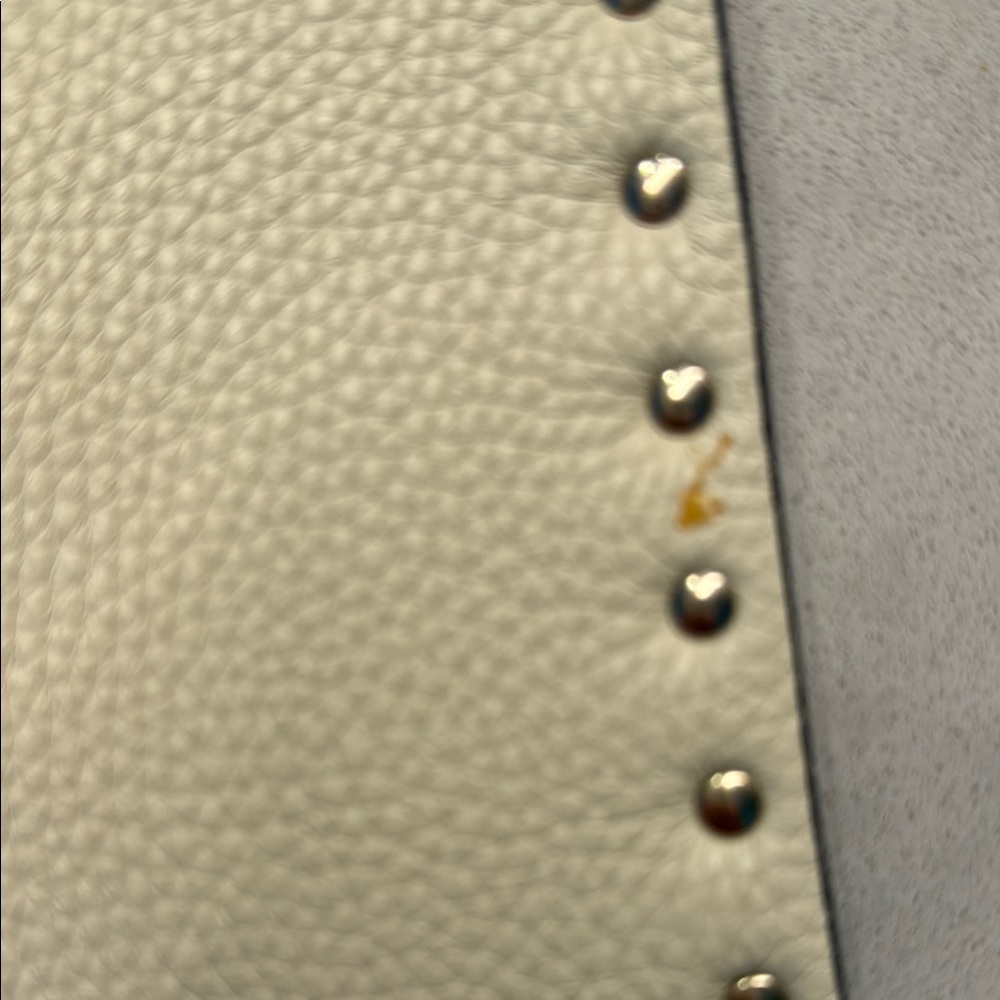 Studded White Envelope Clutch - Picture 6 of 6
